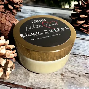 Shea Butter for Men - Skin Repair and Comfort After Shaving - Skincare Aftershave Moisturizing Daily Nourishing Gift