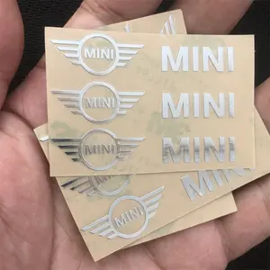 Car Metal Creative Stickers Waterproof Decor Sticker For BMW Mini Cooper R50 R53 R55 R56 R60 R61 F54 F55 F56 F60 Clubman interior accessories