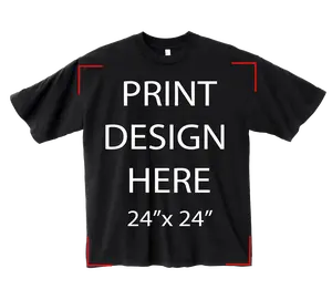 LA Apparel 1801GD Black Print