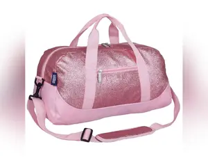 Pink Glitter Overnighter Duffel Bag