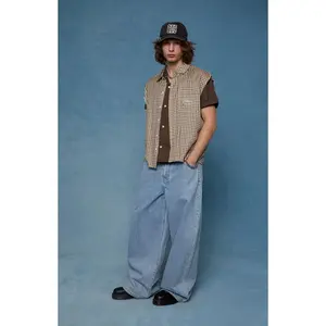 Pacsun Men's Ryder Ultra Baggy Jeans Light Blue