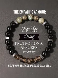 Natural Stone Crystal Pyrite Facet 8mm Business Men's, Healing Crystal Bracelet, Fashionable and Versatile Design Suitable for Wearing at Any Time, Gift for Friends, Exquisite Bracelet, Crystal Bracelets