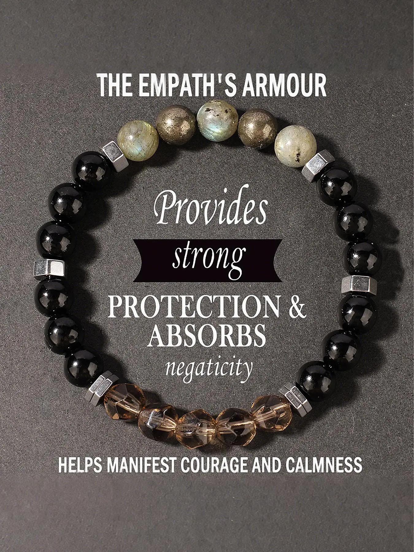 Natural Stone Crystal Pyrite Facet 8mm Business Men's Bracelet, Fashionable and Versatile Design Suitable for Wearing at Any Time, Gift for Friends