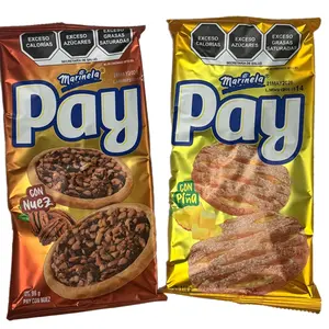 Marinela Pay Sweet Bread – Pay con Nuez / Pay con Piña – Mexican Snack Pastry