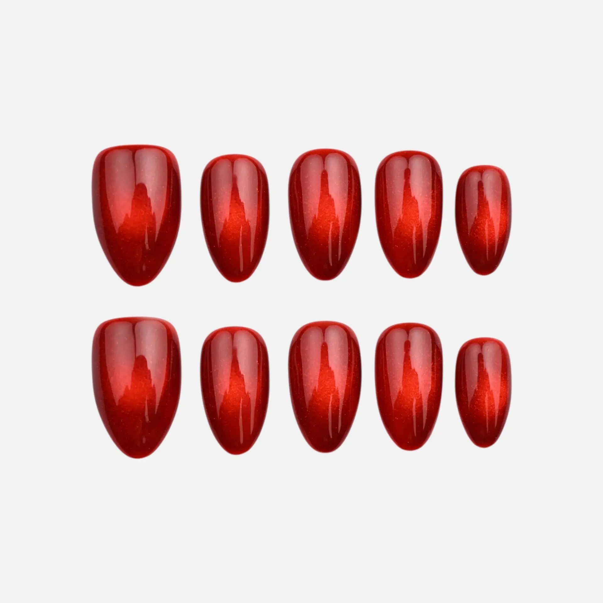 Red Cateye Almond Red Cateye Almond