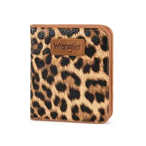 Wrangler Small Minimalist Wallets for Women Slim Thin Wallet Card Cases Money Organizer Thin Mini Pocket Wallet with Rfid Lining and A Coin Purse TikTokShopJumpstartSale