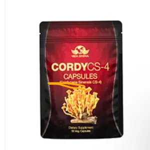 Vega Organica Cordycs-4 Suplementos Natural 90 mg Capsules Cordyceps Sinensis CS-4 Dietary Supplement