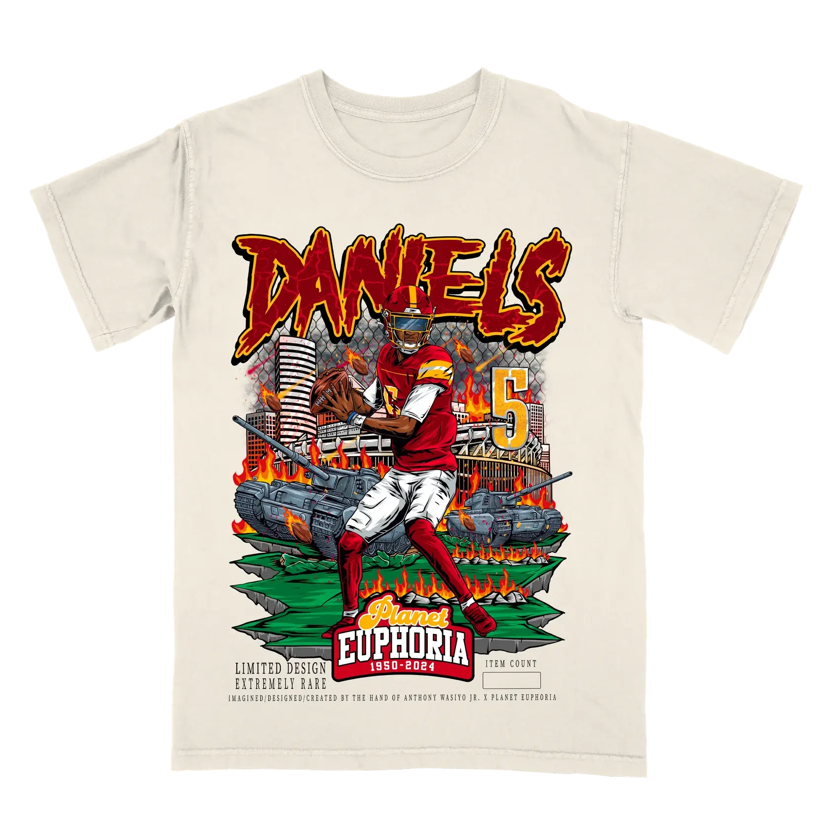 Jayden Daniels V2 Tshirt - Sweatshirt