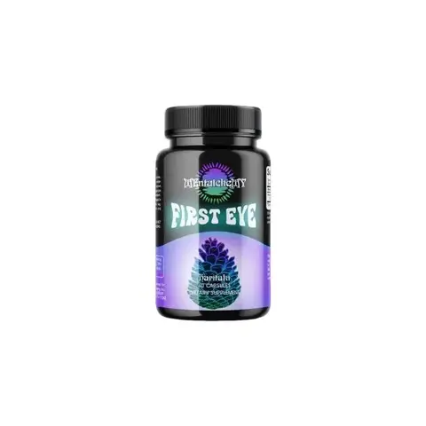 Haritaki (Terminalia) Pineal Gland Support Capsules, Natural Cognitive Health Supplement with Optimum Vitamins for Memory & Intuition, Edible Dietary Wellness Aid