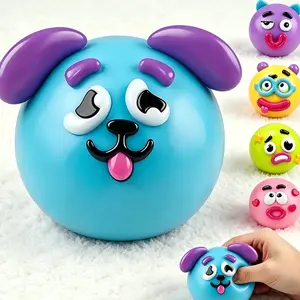 Fun Dog-Face Slow-Rebound Stress-Relief Toy—soft to the touch and adorably designed, helping you relieve anxiety and relax your body and mind.
