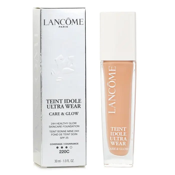 Lancome Teint Idole Ultra Wear Care & Glow Foundation SPF 25 - # 220C Makeup Serum