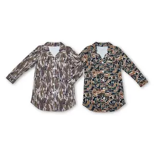 Adult women camo pajamas Sleep Dress Girl PJ