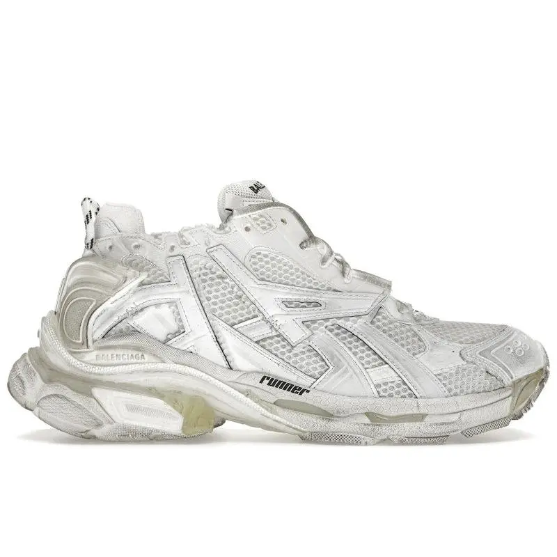 Balenciaga Men's Runner White, from StockX
