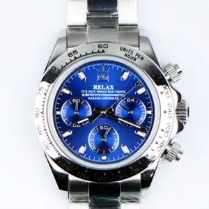 Relax Dark Blue Chronograph