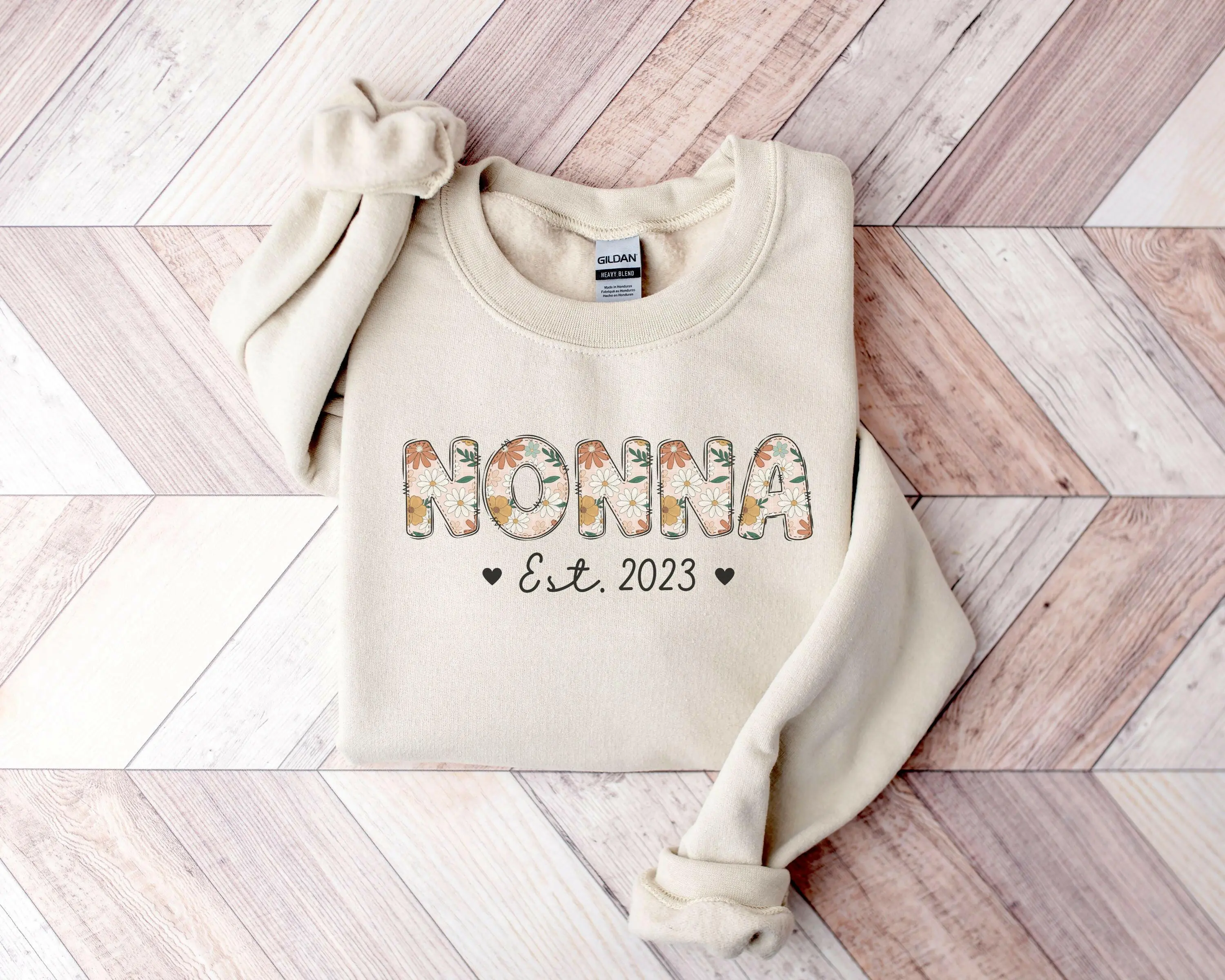 Personalized Nonna Sweater with Est Date