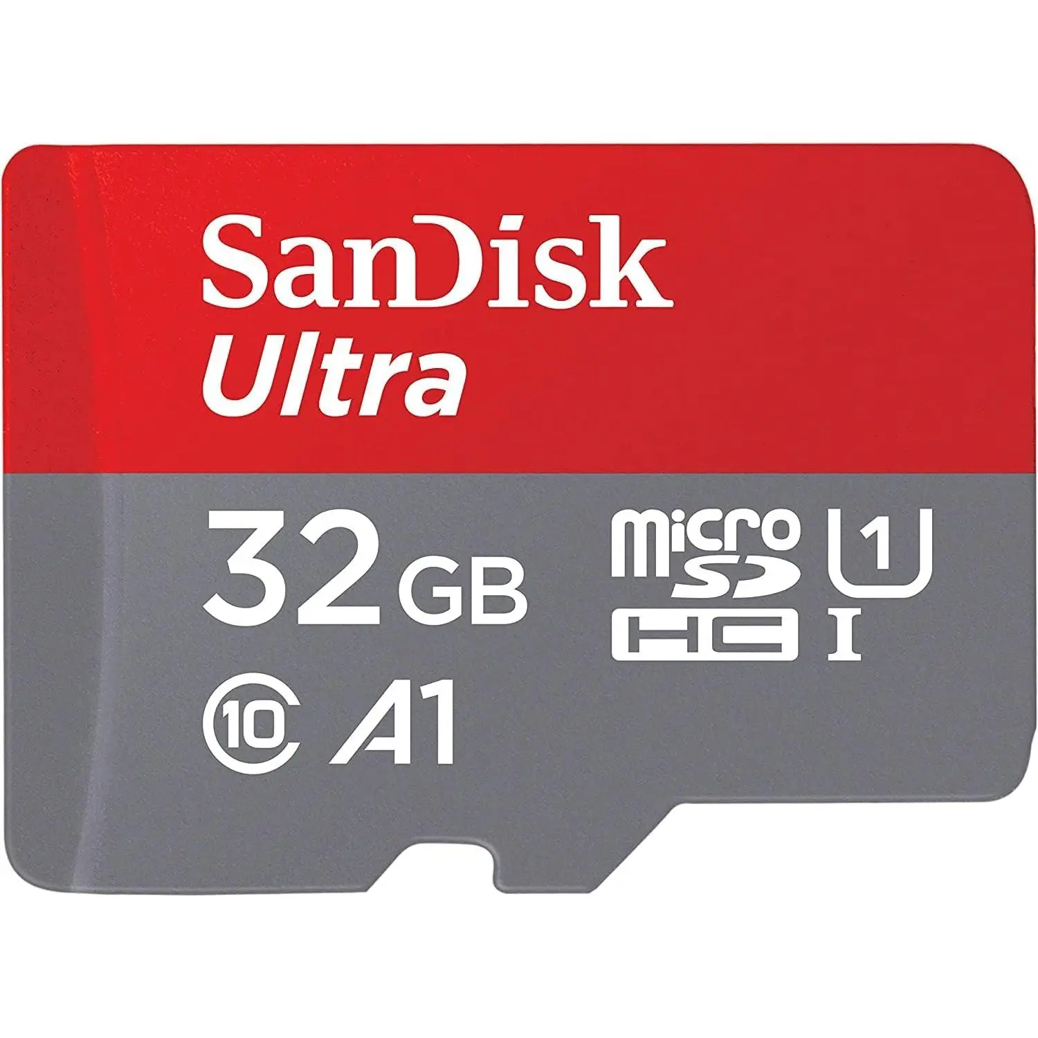 SanDisk 32GB/64GB/128GB/256GB/512GB/1T Ultra microSDHC 120MB/s A1 Class 10 UHS-I C10, U1, Full HD, A1, Micro SD Card - SDSQUA4-032G-GN6MA