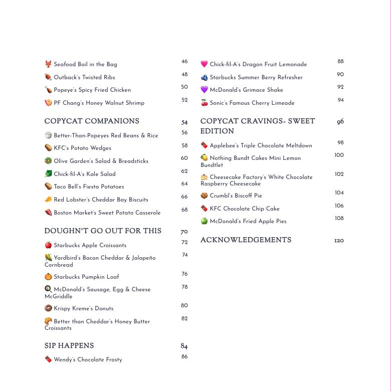 Carlena Davis You Can Make That S#!T at Home Hardcover Cookbook 47 Copycat Recipes for Appetizers Entrées Desserts Pastries and Drinks