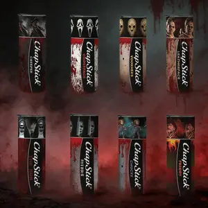 1pc 20oz Classic Horror Movie Villains Collection Printed Stainless Steel Insulated Car Tumbler, Ghostface, Jason, Freddy, Chucky, Nun,The Creeper,Leatherface,Micheal, Double Wall Vacuum Insulation, Perfect Gift for Horror Fans and Scary Movie Lovers