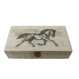 Engraved Bone Box
