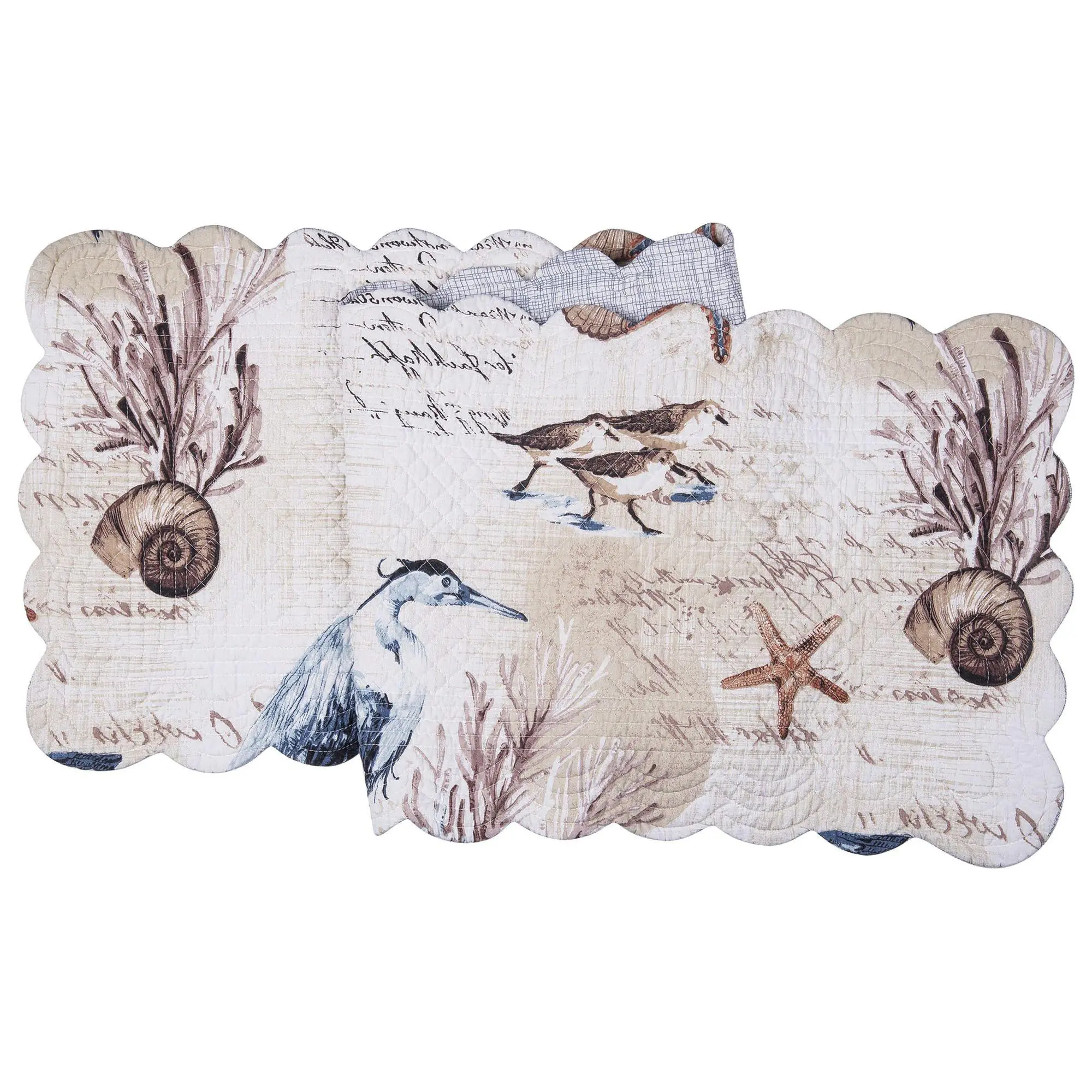 Brunswick Island Set of 6 Round Placemats by Valerie