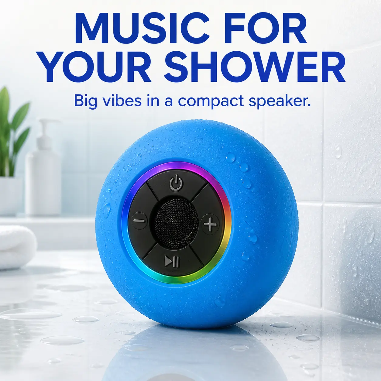 Namohouse Speaker, Shower Speaker Mini ShowerSpeaker