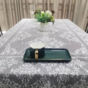 Lace Tablecloth, 1 Count Table Cover, Table Cloth for Street Stalls, Table Runner, Household Table Decoration Supplies