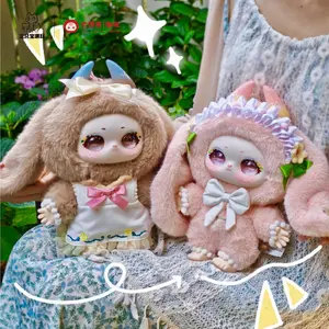 Shamali Misty Garden 400% Plush Blind Box ,Bunny Plush Dolls，Soft Furry Collectibles，Backpack or clothing decoration Stuffed Animal Stuffed Animal