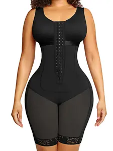 Bodysuit,Underwear,  Cincher, ShapewearJumpsuit board lumbar compression garment fabric lifter butt shaper faja waist full zippershape wear brazilian bodysculpting fajacolombiana postpart trainer body Day Womenswear  waist trainers Arm Sleeve Slip Strap
