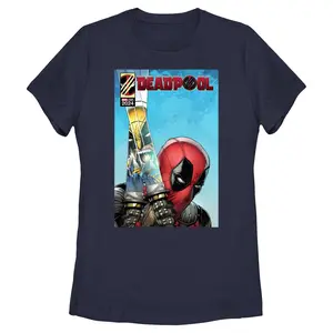 Women's Marvel: Deadpool & Wolverine Reflection in Swords Poster T-Shirt
