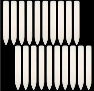 Bone Folder Tool, Plastic Bone Folder Crafts Scoring Folding Creasing Paper Crafting Scrapbooking Tool for Paper Leathercrafts Bookbinding