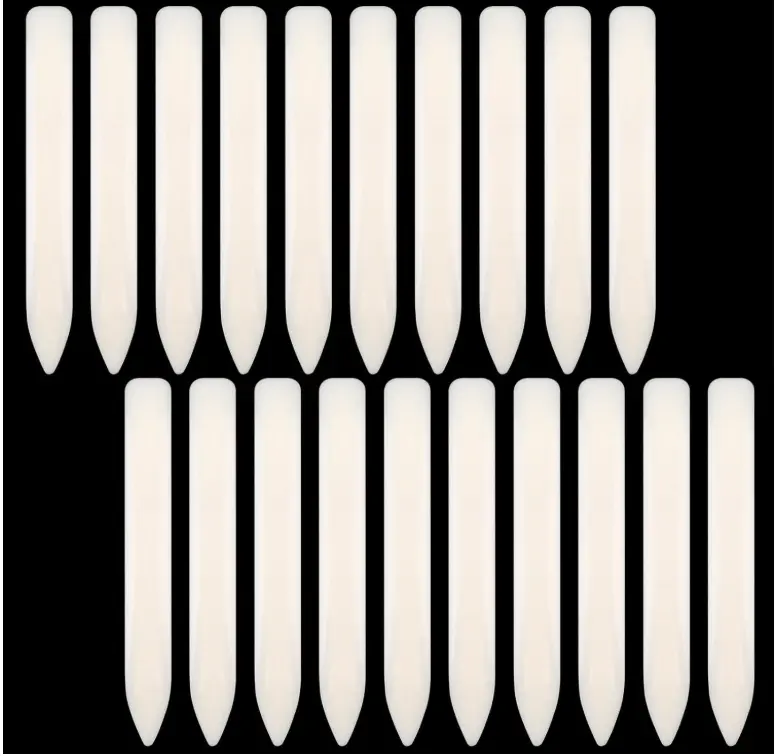 Bone Folder Tool, Plastic Bone Folder Crafts Scoring Folding Creasing Paper Crafting Scrapbooking Tool for Paper Leathercrafts Bookbinding
