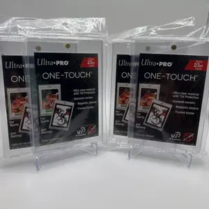 Ultra Pro One-Touch Magnetic Card Holder 23pt Point - Lot of 4 TCG Pokemon