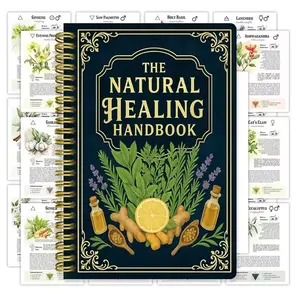 Natural Healing Handbook, Detailed Herbal Information, Practical Guide for Natural Therapy, Herbal Studies, Reference Gift