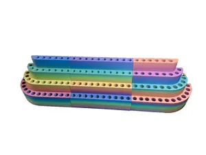 Large Capacity Pen Holder Display (112 Slots) 48 standard slots, 64 larger slots