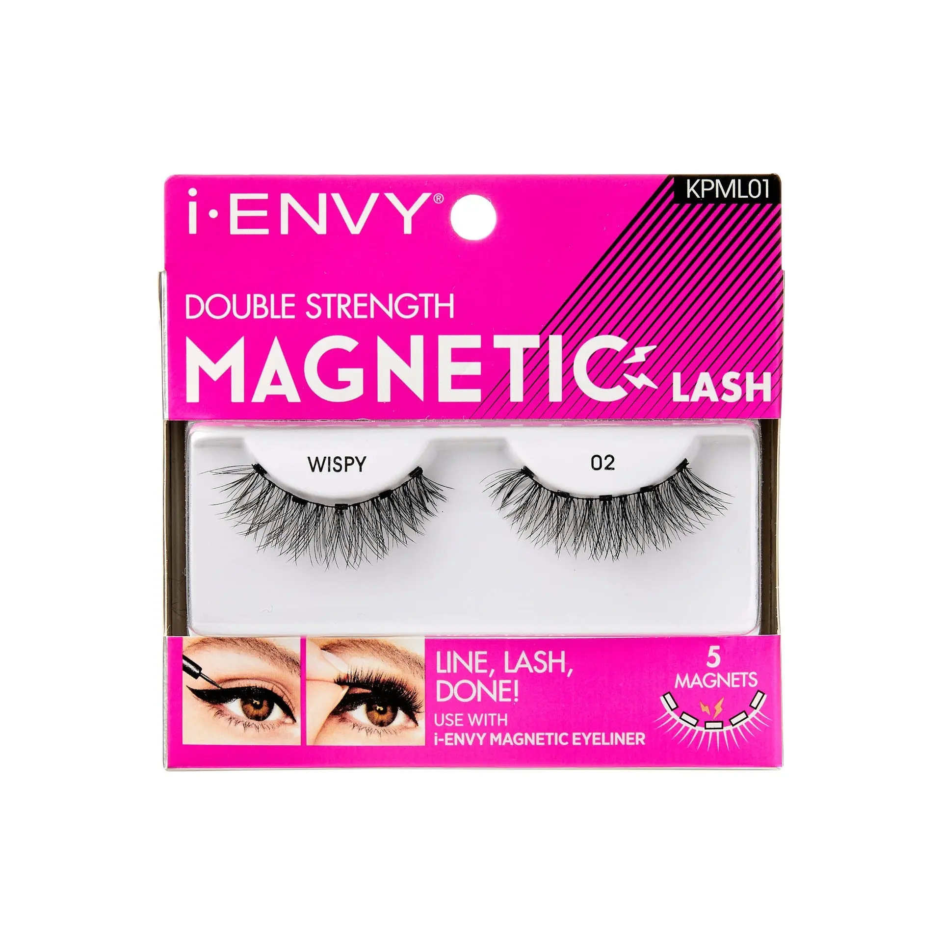 I-ENVY Double Strength Magnetic Strip Lashes I-ENVY Double Strength Magnetic Strip Lashes
