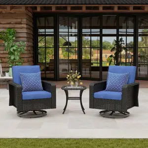 Modular Outdoor Conversation Set for Garden, Balcony & Poolside