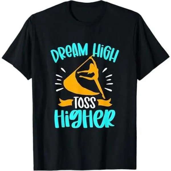 Dream High Toss Higher Proud Color Guard Marching Band T-Shirt