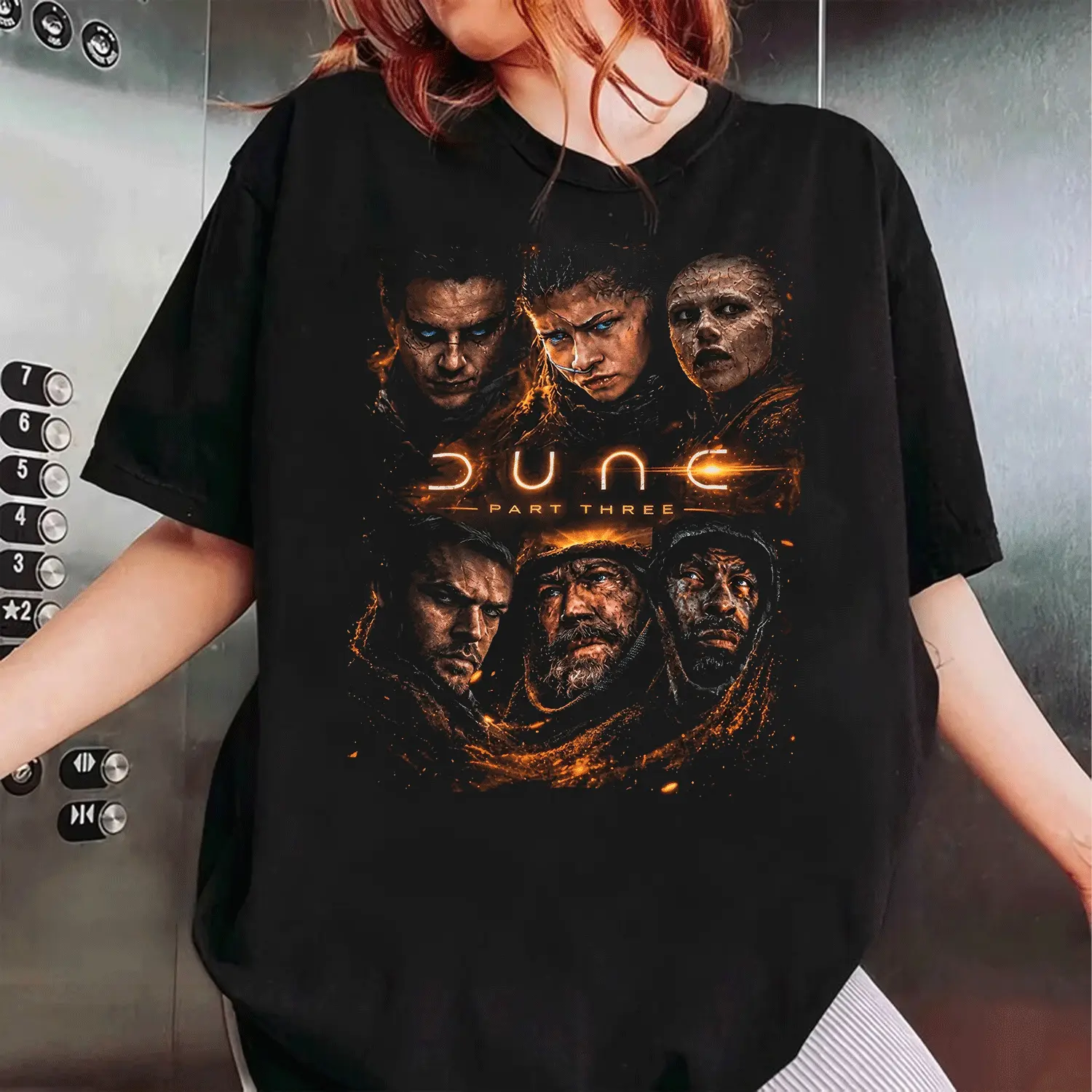 Vintage Dune 1965 Tshirt, Retro Sci-Fi Movie Graphic Tee, Desert Planet National Park Shirt, Sand Dunes Adventure Sweatshirt, Dune Movie Collage Graphic Hoodie