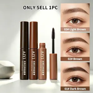 3D Sculpting Eyebrow Dye Cream Cover Thin Brows Waterproof No Transfer Natural-looking Easy Blend Beginner-friendly Brow Cream