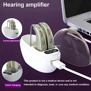 2pcs Ear Hook Sound Amplifier, Personal Speaker Headphones, Left Right Ear Wear, Frequency Amplifier, Abs Material, Suitable for Adults