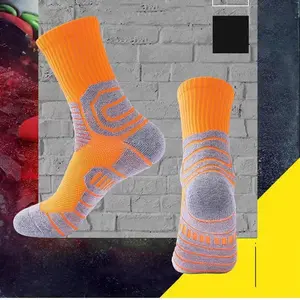 Basketball socks Professional sports Outdoor Gaobang towel bottom Boys wear ankle climbing socks