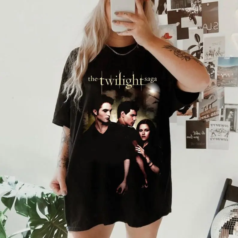 twilight Movie tee オフィシャル　00s Retro Twilight T-Shirt, The Twilight Saga Shirt, Movie Tee, 2000s