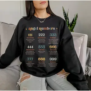 Angel Number Sweatshirt 222 Angel Numbers Tee Angel Aesthetic Clothes Angel Core Angel Crewneck Vsco Hoodie Indie Clothes Spirituality Shirt Top Classic Cotton Crewneck Sweatshirt And Funny Hoodie Ladies And Womens