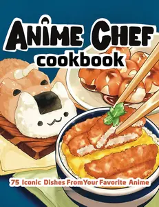 The Anime Chef Cookbook: 75 Iconic Dishes from Your Favorite Anime -- Nadine Estero - Hardcover