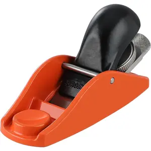 3.5" Mini Wood Planer - NO.102 Mini Hand Planer for Woodworking, Block Plane, Small Hand Plane for Trimming, Wood Planing, Craft - Wood Plane with Ductile Iron Body, Adjustable Cutting Depth
