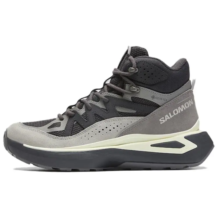 Salomon Odyssey 1 ELMT Mid GTX Waterproof Durable Outdoor Hiking Trekking Shoes - Men's & Women's Trending House White Official Maison Mihara Casual Trainers