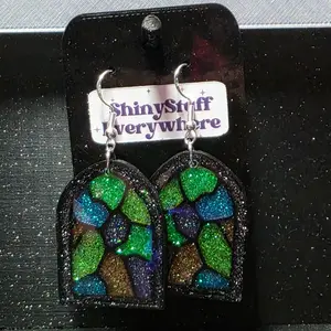 Stained Glass Earring