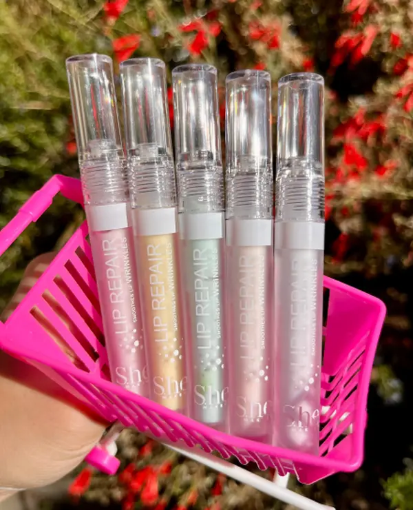 S.he Makeup 6 Pastel Sheer Lip Repair  Hydrating Lip Gloss