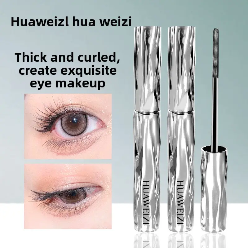 1pc/2pcs Huaweizi Steel Tube Mascara Primer Waterproof Curling No Smudging Natural Long-lasting Shaping Steel Tube Mascara Primer