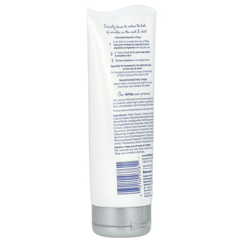 Nivea Skin Firming & Anti-Wrinkle Neck & Chest Cream, 6.7 oz (189 g)